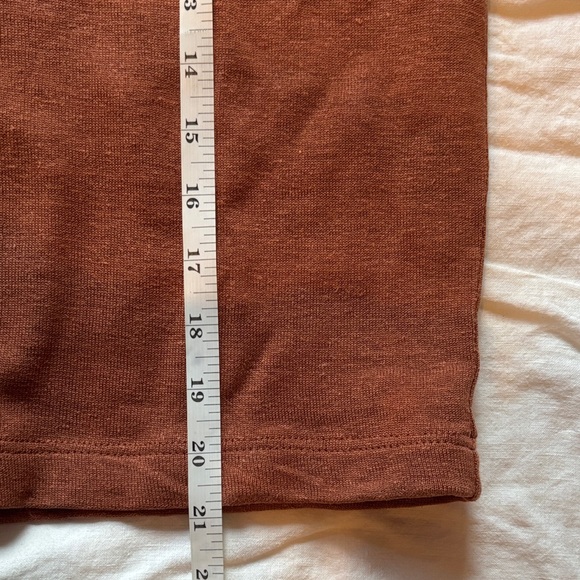 Jungmaven Silverlake Cropped Tee in Terra Cotta - Picture 2 of 6